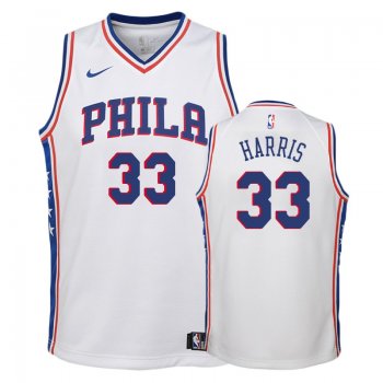 Youth Philadelphia 76ers #33 Tobias Harris Association Jersey