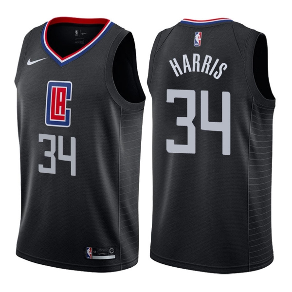 Los Angeles Clippers #34 Tobias Harris Statement Jersey