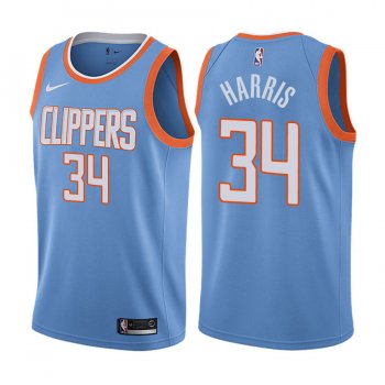 Los Angeles Clippers #34 Tobias Harris City Jersey