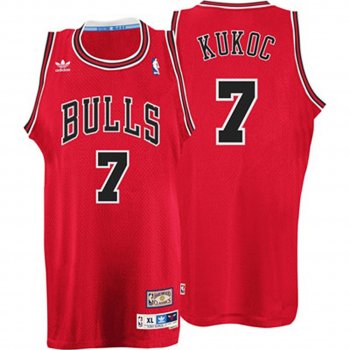 Chicago Bulls #7 Toni Kukoc Hardwood Classics Jersey