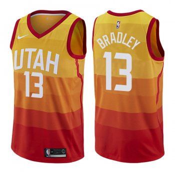 Utah Jazz #13 Tony Bradley City Jersey