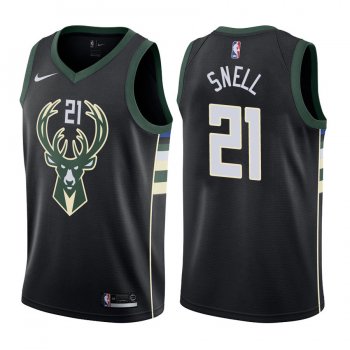 Milwaukee Bucks #21 Tony Snell Statement Jersey