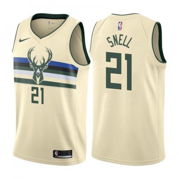 Milwaukee Bucks #21 Tony Snell City Jersey