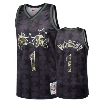 Orlando Magic #1 Tracy McGrady Straight Fire Jersey