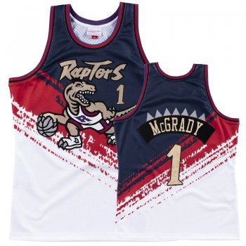 Toronto Raptors #1 Tracy McGrady Independence Day Jersey