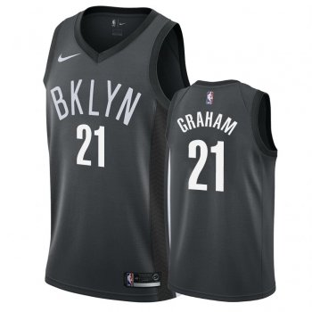 Brooklyn Nets #21 Treveon Graham Statement Jersey