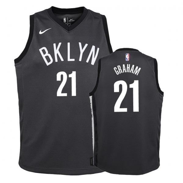 Brooklyn Nets #21 Treveon Graham Statement Jersey