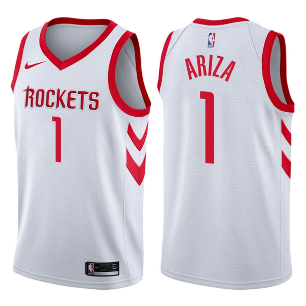 Rockets Trevor Ariza White NBA 2017-18 Association Jersey