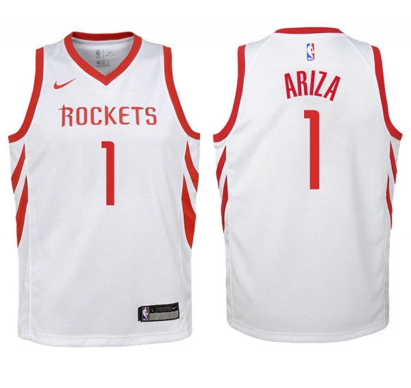 Youth Houston Rockets #1 Trevor Ariza Association Jersey