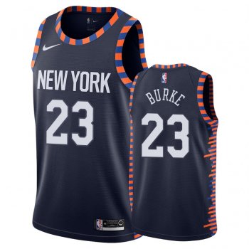 New York Knicks #23 Trey Burke City Jersey