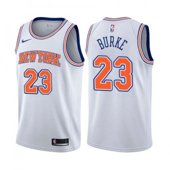 New York Knicks #23 Trey Burke Statement Jersey