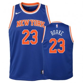 Youth New York Knicks #23 Trey Burke Icon Jersey