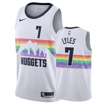 Denver Nuggets #7 Trey Lyles City Jersey