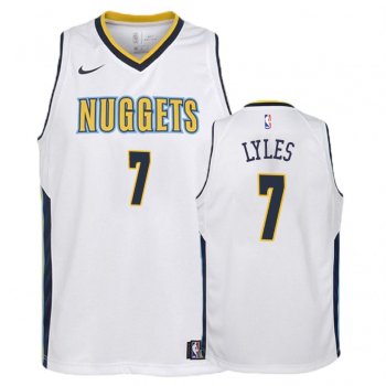 Youth Denver Nuggets #7 Trey Lyles Association Jersey