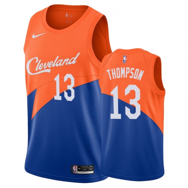 Cleveland Cavaliers Tristan Thompson #13 Blue 2018-19 City Jersey