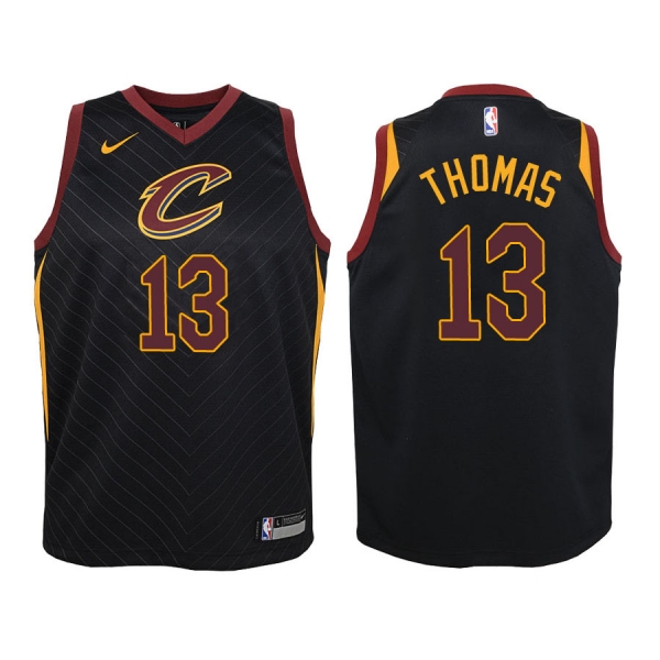 Youth Cleveland Cavaliers #13 Tristan Thompson Statement Jersey