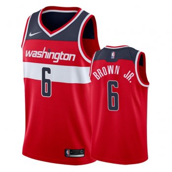 Washington Wizards #6 Troy Brown Jr. Icon Jersey