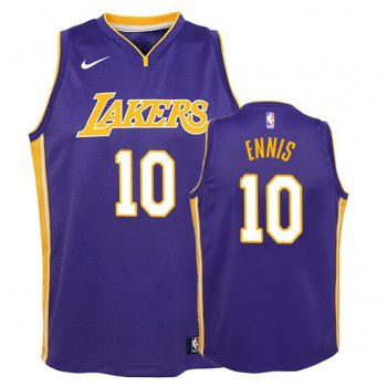 Youth Los Angeles Lakers #10 Tyler Ennis Statement Jersey