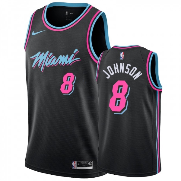 Miami Heat #8 Tyler Johnson City Jersey