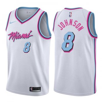 Miami Heat #8 Tyler Johnson City Jersey