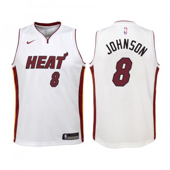 Youth Miami Heat #8 Tyler Johnson Association Jersey