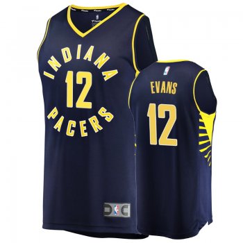 Indiana Pacers #12 Tyreke Evans Icon Jersey