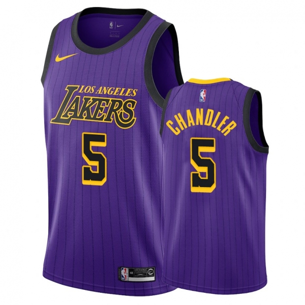 Los Angeles Lakers #5 Tyson Chandler City Jersey