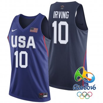 USA Team #10 Kyrie Irving Hardwood Classics Jersey