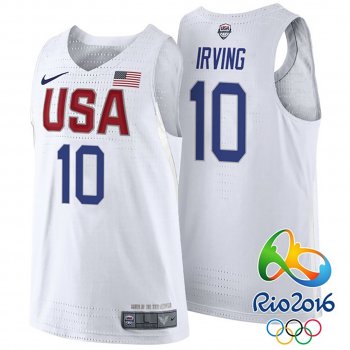 USA Team #10 Kyrie Irving Hardwood Classics Jersey