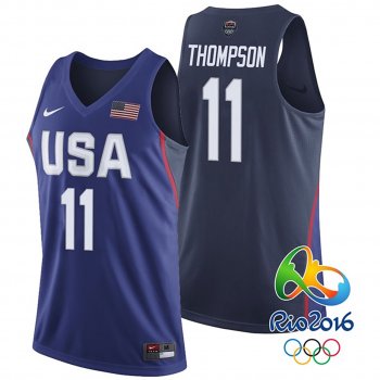 USA Team #11 Klay Thompson Classic Jersey