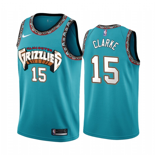 Memphis Grizzlies #15 Brandon Clarke Hardwood Classics Jersey