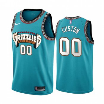 Memphis Grizzlies #00 Custom Hardwood Classics Jersey