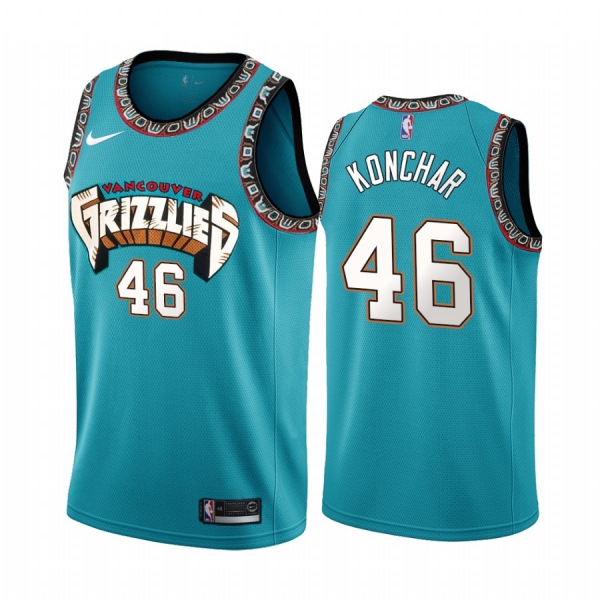 Memphis Grizzlies #46 John Konchar Hardwood Classics Jersey