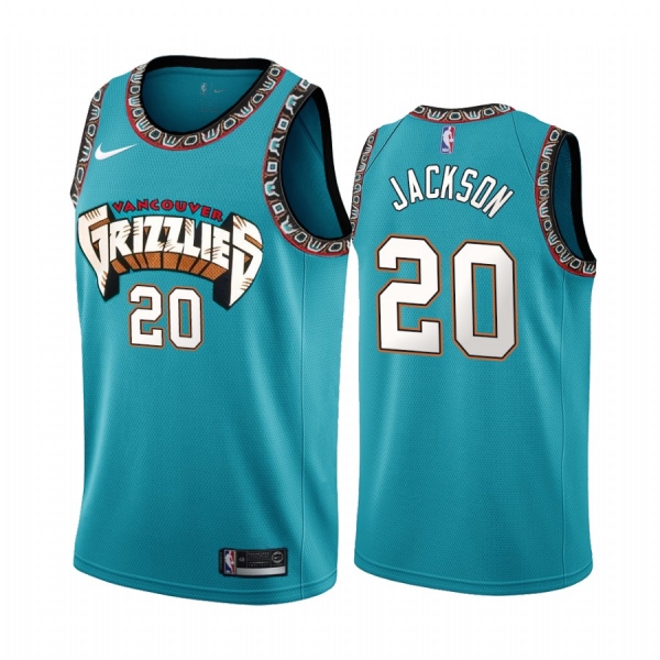 Josh Jackson Vancouver Grizzlies Men's Hardwood Classics Jersey