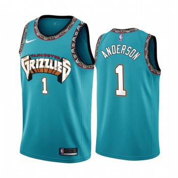 Memphis Grizzlies #1 Kyle Anderson Hardwood Classics Jersey