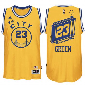 Golden State Warriors #23 Draymond Green Hardwood Classics Jersey