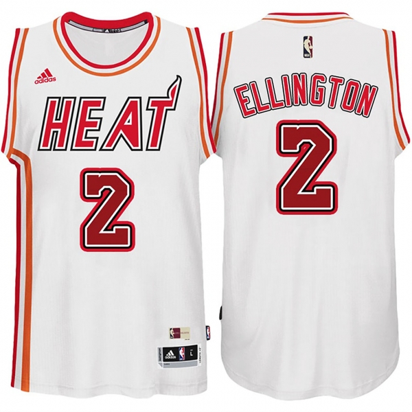 Miami Heat #2 Wayne Ellington Hardwood Classics Jersey