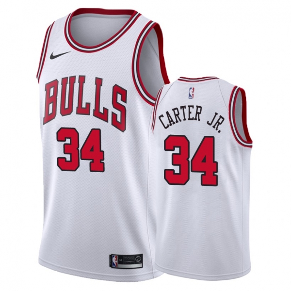 Chicago Bulls #34 Wendell Carter Jr. Association Jersey