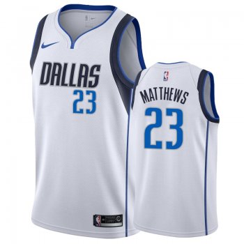 Dallas Mavericks #23 Wesley Matthews Association Jersey