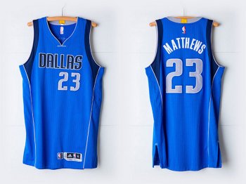 Dallas Mavericks #23 Wesley Matthews Hardwood Classics Jersey