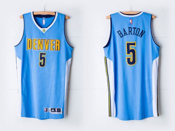 Denver Nuggets #5 Will Barton Hardwood Classics Jersey