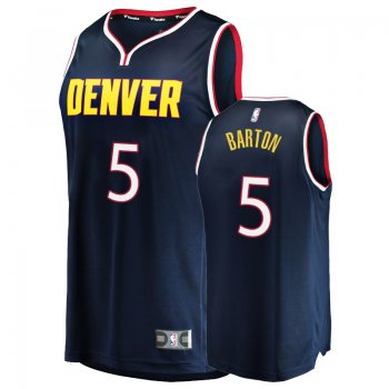 Denver Nuggets #5 Will Barton Icon Jersey