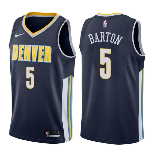 Denver Nuggets #5 Will Barton Icon Jersey