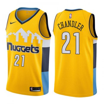 Denver Nuggets #21 Wilson Chandler Statement Jersey