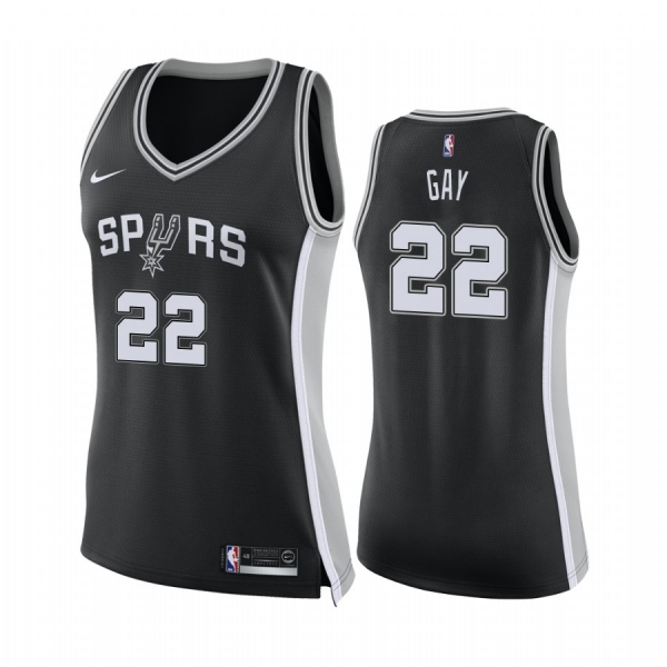 Women's San Antonio Spurs #22 Rudy Gay Icon Jersey