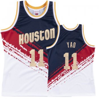 Houston Rockets #11 Yao Ming Independence Day Jersey