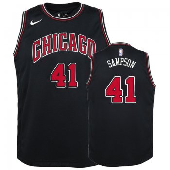 Youth Chicago Bulls #41 Jakarr Sampson Statement Jersey