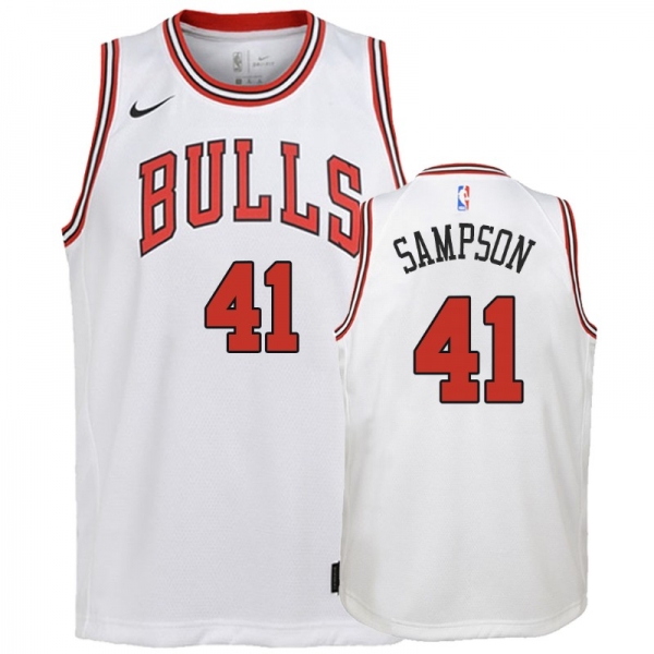 Youth Chicago Bulls #41 Jakarr Sampson Association Jersey