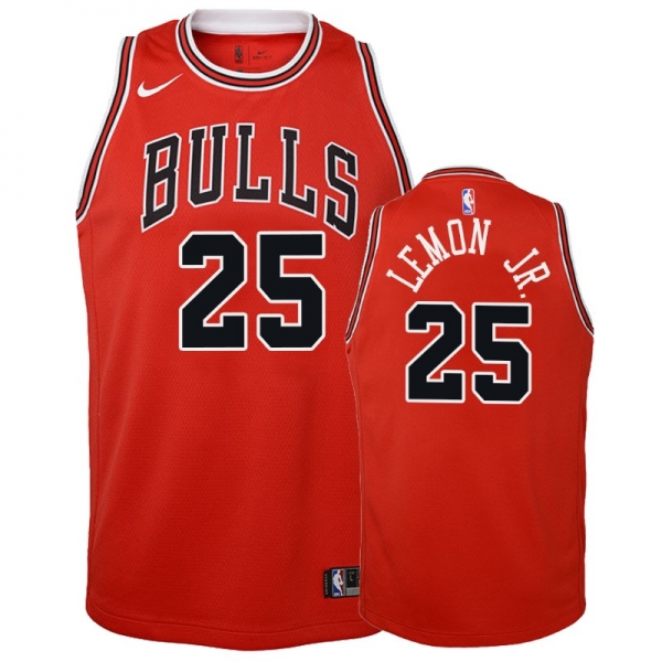 Youth Chicago Bulls #25 Walt Lemon Jr. Icon Jersey