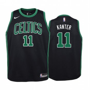 Youth Boston Celtics #11 Enes Kanter Statement Jersey